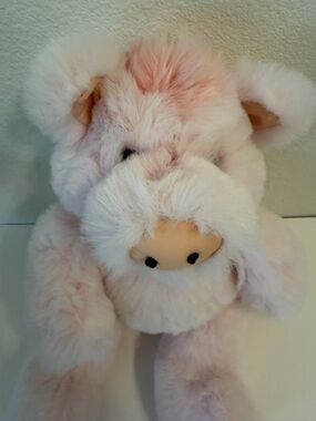 Plush Pink Pig Stuffed Animal - Soft Cuddly Kids Toy